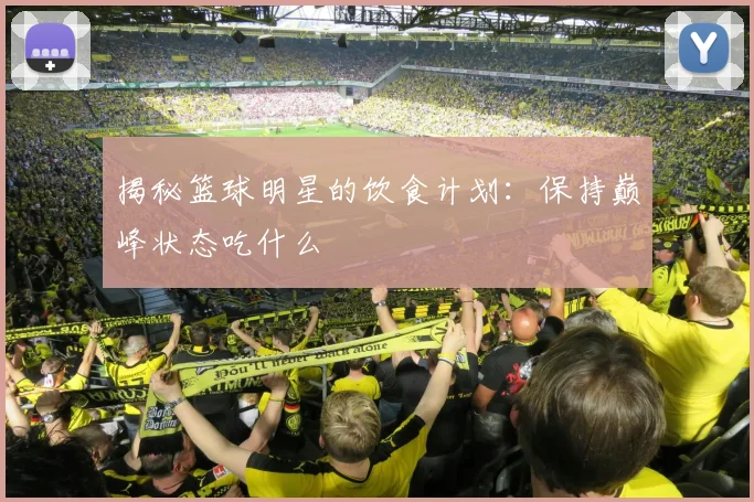 揭秘篮球明星的饮食计划：保持巅峰状态吃什么