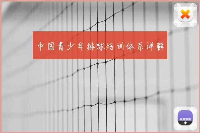 中国青少年排球培训体系详解